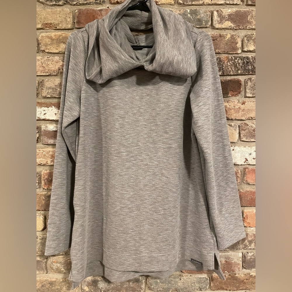 Ex Officio Shawl Collar Sweater L